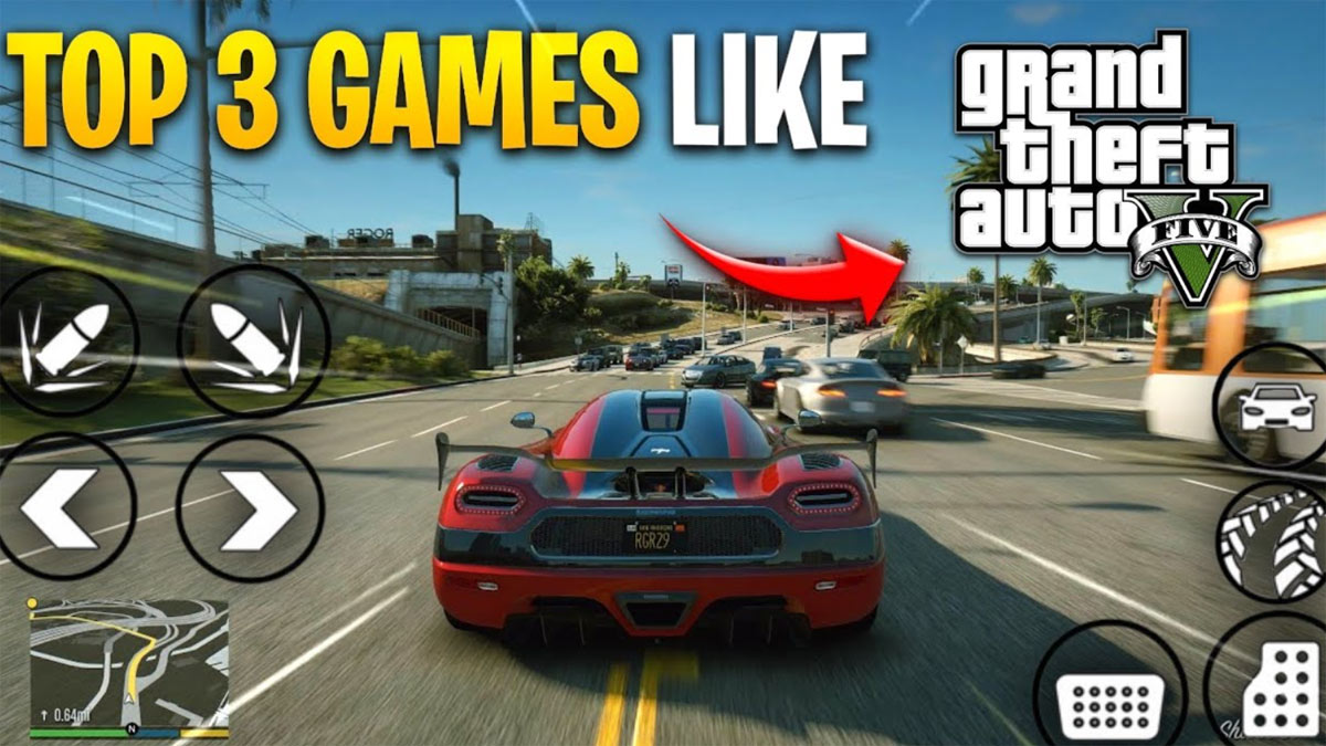 Top 3 Best Games Like GTA 5 for Android (2025)